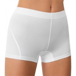 Spodenki sportowe męskie: Gwinner Szorty damskie Perfect Fit Ladies Shorts LIGHTline białe r. S