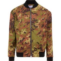 LibertineLibertine DESTRUCTION Kurtka Bomber multicoloured. Brązowe kurtki męskie marki Libertine Libertine, xl, bez wzorów, z materiału, bez kaptura. W wyprzedaży za 428,70 zł.