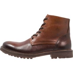 Buty zimowe męskie: Zign Botki sznurowane cognac