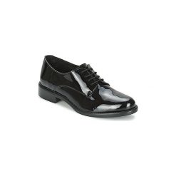 Derby Betty London CAXO. Czarne półbuty damskie Betty London, bez wzorów, bez obcasa, bez zapięcia. Za 309,00 zł.