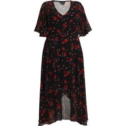Długie sukienki: City Chic DRESS FALL IN LOVE Długa sukienka black