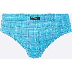 Henderson - Slipy (3-Pack). Niebieskie slipy męskie marki Henderson, xxl, bez wzorów, z bawełny. Za 39,90 zł.