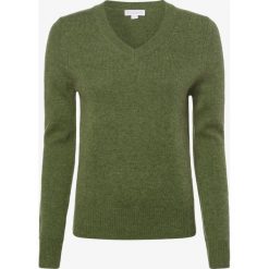 Brookshire - Sweter damski, zielony. Zielone swetry damskie brookshire, xxl, bez wzorów, z wełny, bez rękawów, bez kaptura. Za 129,95 zł.