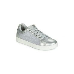 Buty Dziecko Geox J DJROCK GIRL. Szare trampki dziewczęce Geox, bez wzorów, bez zapięcia. Za 195,30 zł.