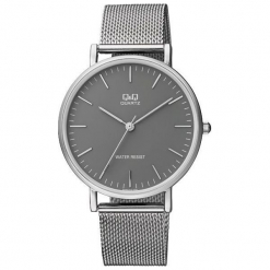 Zegarek Q&Q Zegarek Q&Q QA20-232 Fasion Mesh Unisex uniwersalny. Szare zegarki męskie Q&Q. Za 140,73 zł.