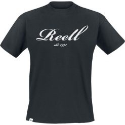 T-shirty męskie: Reell Big Script T-Shirt T-Shirt czarny