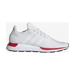 Adidas Originals Swift Run Tenisówki Biały. Białe trampki męskie adidas Originals, bez wzorów, z materiału, bez zapięcia. Za 304,95 zł.