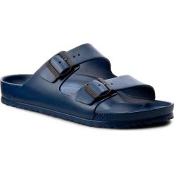 Klapki BIRKENSTOCK - Arizona 0129431 Navy. Niebieskie klapki męskie Birkenstock, z tworzywa sztucznego, bez zapięcia. Za 179,00 zł.