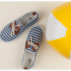 Trampki damskie slip on: Tenisówki w prążki JESSAMINE