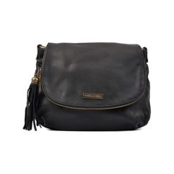 Torebka w kolorze czarnym - (S)30 x (W)26 x (G)6 cm. Czarne torebki klasyczne damskie Bestsellers bags, w paski, z materiału. W wyprzedaży za 249,95 zł.