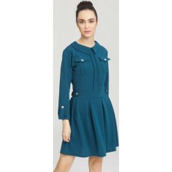 Ciemnoniebieska Sukienka Beauty Layla. Czarne sukienki mini marki other, l. Za 89,99 zł.