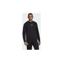 Swetry adidas TAN SWT CREW. Czarne swetry męskie Adidas, s, bez wzorów, bez kołnierzyka, bez kaptura. Za 249,00 zł.