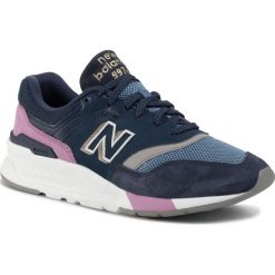 Sneakersy NEW BALANCE - CW997HAM Granatowy. Niebieskie półbuty damskie New Balance, bez wzorów, z zamszu, bez obcasa, bez zapięcia. W wyprzedaży za 229,00 zł.