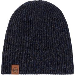 Czapka BUFF - Knitted 116032.779.10.00 Lyne Night Blue. Niebieskie czapki męskie Buff, z materiału. Za 109,00 zł.