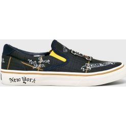 Polo Ralph Lauren - Tenisówki. Szare trampki męskie marki Polo Ralph Lauren, ze skóry. Za 389,90 zł.