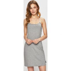 Emporio Armani - Koszulka nocna. Szare piżamy damskie Emporio Armani, s, bez wzorów, z elastanu, bez rękawów. W wyprzedaży za 219,90 zł.