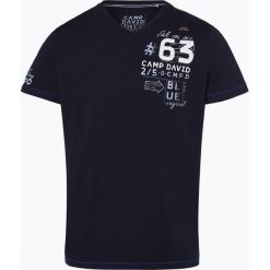 Camp David - T-shirt męski, niebieski. Niebieskie t-shirty męskie marki Camp David, m, bez wzorów, bez kołnierzyka. Za 149,95 zł.