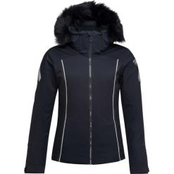 Kurtka narciarska Rossignol Ski RLIWJ07. Czarne kurtki damskie Rossignol, na zimę, xs, bez wzorów, z poliesteru, bez kaptura, narciarskie. W wyprzedaży za 879,00 zł.