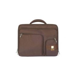 Torba do laptopa Addison Moda Case MDC04UF. Brązowe torby na laptopa marki Addison, w paski, z nylonu. Za 113,99 zł.