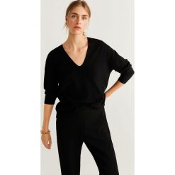 Mango - Sweter Candela5. Czarne swetry damskie Mango, s, bez wzorów, z poliesteru, bez rękawów, bez kaptura. Za 139,90 zł.