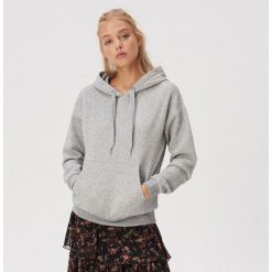 Bluza z kieszeniami - Jasny szary. Szare bluzy damskie Sinsay, s, bez wzorów, bez rękawów, bez kaptura. Za 39,99 zł.