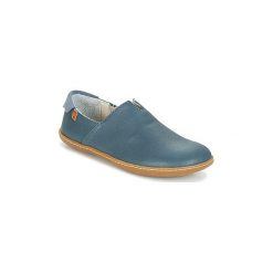 Buty El Naturalista EL VIAJERO. Niebieskie trampki męskie marki El Naturalista, bez wzorów, bez zapięcia. Za 439,00 zł.