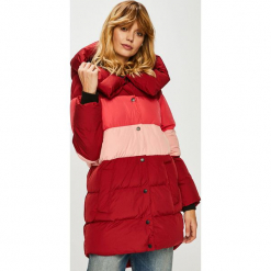 Only - Kurtka. Różowe kurtki damskie ONLY, l, z materiału, z kapturem. Za 299,90 zł.
