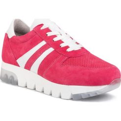 Sneakersy TAMARIS - 1-23749-24 Lt.Pink Suede 494. Czerwone półbuty damskie Tamaris, z zamszu. W wyprzedaży za 219,00 zł.