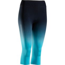 Rybaczki do biegania KIPRUN CARE damskie. Niebieskie rybaczki damskie KIPRUN, xs, bez wzorów, z elastanu. Za 69,99 zł.