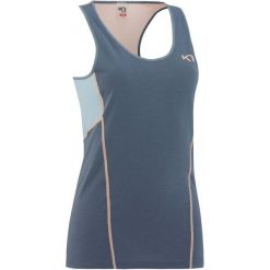 Kari Traa Svala Top Jeans M. Szare topy damskie Kari Traa, m, bez wzorów, z elastanu, bez rękawów, na fitness i siłownię. Za 199,00 zł.