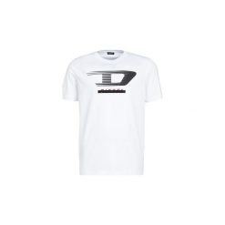 T-shirty z krótkim rękawem Diesel T JUST Y4. Białe t-shirty męskie Diesel, s, bez wzorów, bez kołnierzyka, krótkie. Za 159,20 zł.