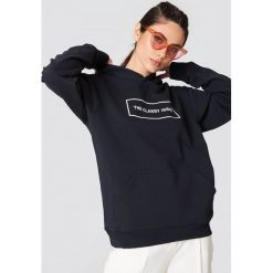 Bluzy damskie: The Classy Issue Bluza z kapturem Classic Logo – Navy