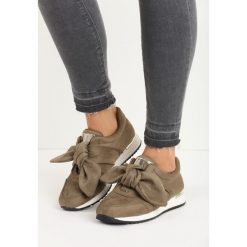 Khaki Sneakersy Instruction. Buty sportowe damskie Born2be. Za 29,99 zł.