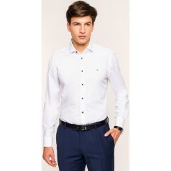 Koszula Tommy Hilfiger Tailored Stretch Classic TT0TT06026. Białe koszule męskie Tommy Hilfiger Tailored, m, bez wzorów, z elastanu, biznesowe, bez kołnierzyka, bez rękawów. W wyprzedaży za 169,00 zł.