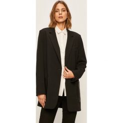 Dkny - Żakiet. Czarne kamizelki damskie DKNY, bez wzorów, z poliesteru. Za 699,90 zł.