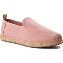 Półbuty damskie: Półbuty TOMS – Deconstructed Alpargata Cork 10011731 Bloom Hemp