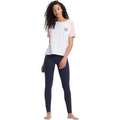 Tommy Hilfiger Piżamy damskie Valentine Ctn & Cotton Icon ic White / Navy Blaze r UW0UW01345-103 (rozmiar S). Niebieskie piżamy damskie TOMMY HILFIGER, s, bez wzorów, z krótkim rękawem. W wyprzedaży za 240,00 zł.