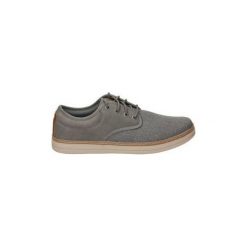 Derby Skechers 65878-POBIERZ ZA DARMO. Szare półbuty męskie Skechers, bez wzorów, bez zapięcia. Za 263,69 zł.