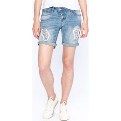 Rock Angel - Szorty. Niebieskie szorty damskie marki Rock Angel, s, bez wzorów, z elastanu, casualowe. W wyprzedaży za 119,90 zł.