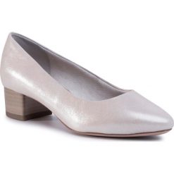 Półbuty TAMARIS - 1-22300-24 Silver 941. Szare półbuty damskie Tamaris, bez wzorów, ze skóry ekologicznej, eleganckie, bez obcasa, na obcasie, bez zapięcia. Za 239,00 zł.