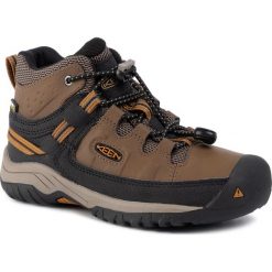 Trekkingi KEEN - Targhee Mid Wp 1019834 Dark Earth/Golden Brown. Pomarańczowe śniegowce chłopięce Keen, bez zapięcia. Za 309,00 zł.