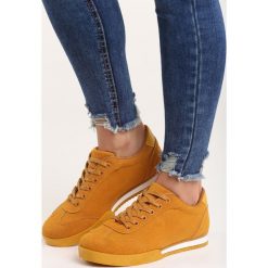 Żółte Buty Sportowe War is Won. Żółte buty sportowe damskie marki NEWFEEL, z gumy. Za 69,99 zł.