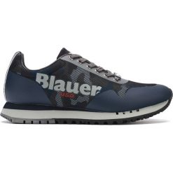 Blauer Denver Tenisówki Niebieski. Niebieskie trampki męskie Blauer, bez wzorów, ze skóry, bez zapięcia. Za 533,95 zł.