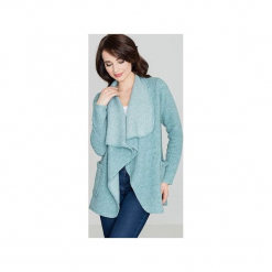 Sweter K408 Niebieski. Niebieskie bez kategorii marki Lenitif, l, z wełny. Za 199,00 zł.
