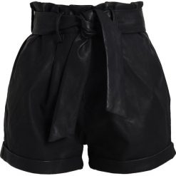 Szorty damskie: Lost Ink Petite PAPERBAG Szorty black
