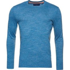 Swetry klasyczne męskie: Superdry ORANGE LABEL Sweter storm blue grindle