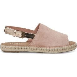 Toms Sandały Damskie Bloom Suede / Rose Gold Specchio Clara (Rozmiar 36). Czerwone sandały damskie marki Toms, bez wzorów, z gumy, bez obcasa, bez zapięcia. W wyprzedaży za 261,00 zł.