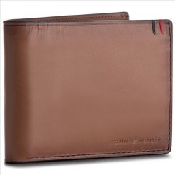 Portfele męskie: Duży Portfel Męski TOMMY HILFIGER - Burnished CC Flap & Coin AM0AM03151 295