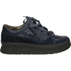 Półbuty - 107473 NAVY S. Niebieskie półbuty damskie skórzane Venezia, sportowe. Za 219,00 zł.