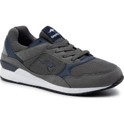 Sneakersy KANGAROOS - K-Moka 79027 000 2060 Steel Grey/Dk Navy. Szare sneakersy męskie KangaROOS, na co dzień, bez wzorów, ze skóry ekologicznej, eleganckie, bez zapięcia. Za 209,00 zł.